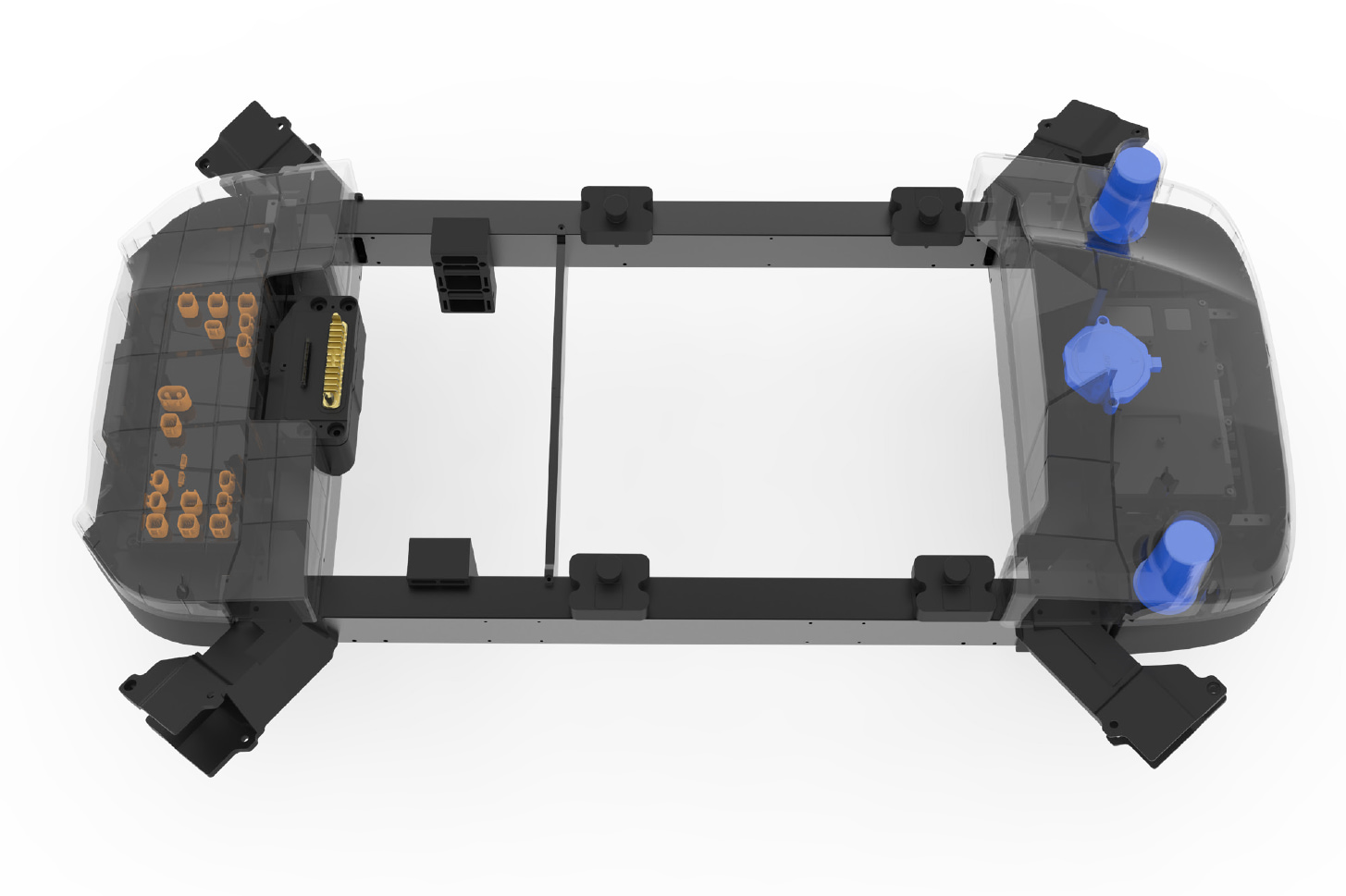 agricultural crop drone modular design