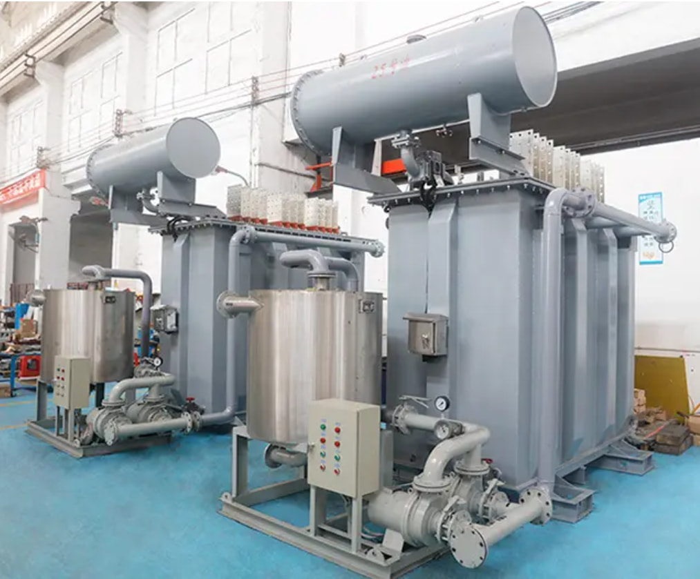 The electric furnace power transformer is a power transformer used in industrial electric furnace smelting. It is designed according to the load characteristics and operating characteristics of different electric furnaces.