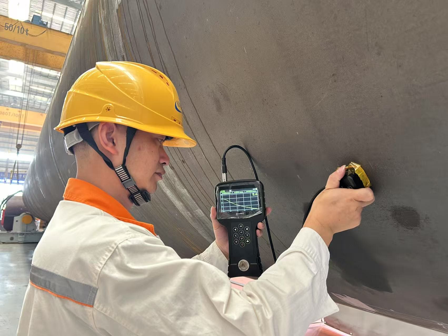BEONDT DT1001 Portable Pulsed Eddy Current Tester Non-Contact Corrosion Inspection Under Insulation